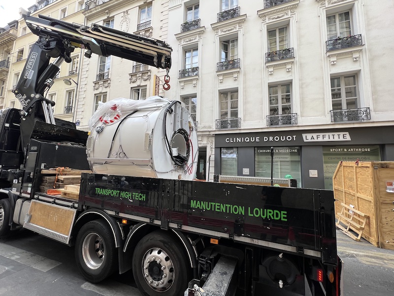 IRM un nouvel équipement de pointe à Drouot Laffitte